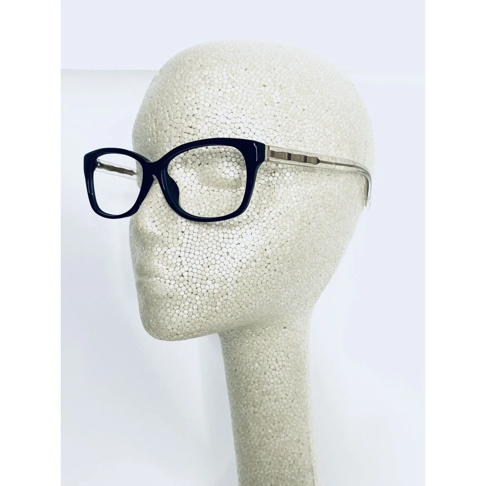 Kate Spade Black Cat Eye Clear Gold Temples Glasses Demi/F 0807 54 14 135